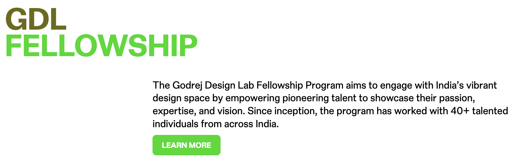 An example of a button link